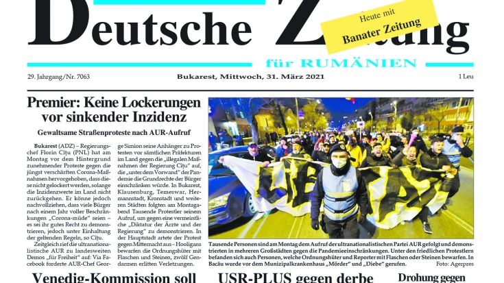Die einzige deutsche Tageszeitung Osteuropas wurde 75